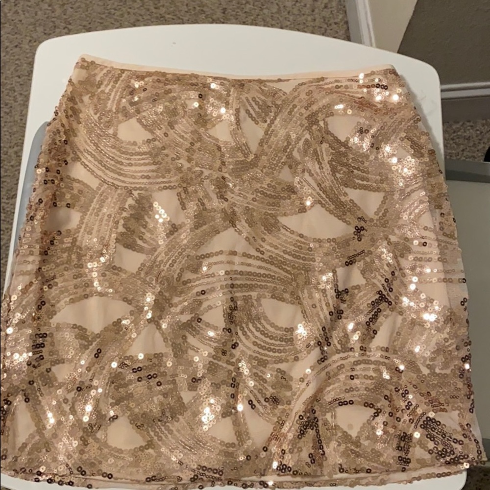 Light pink skirt